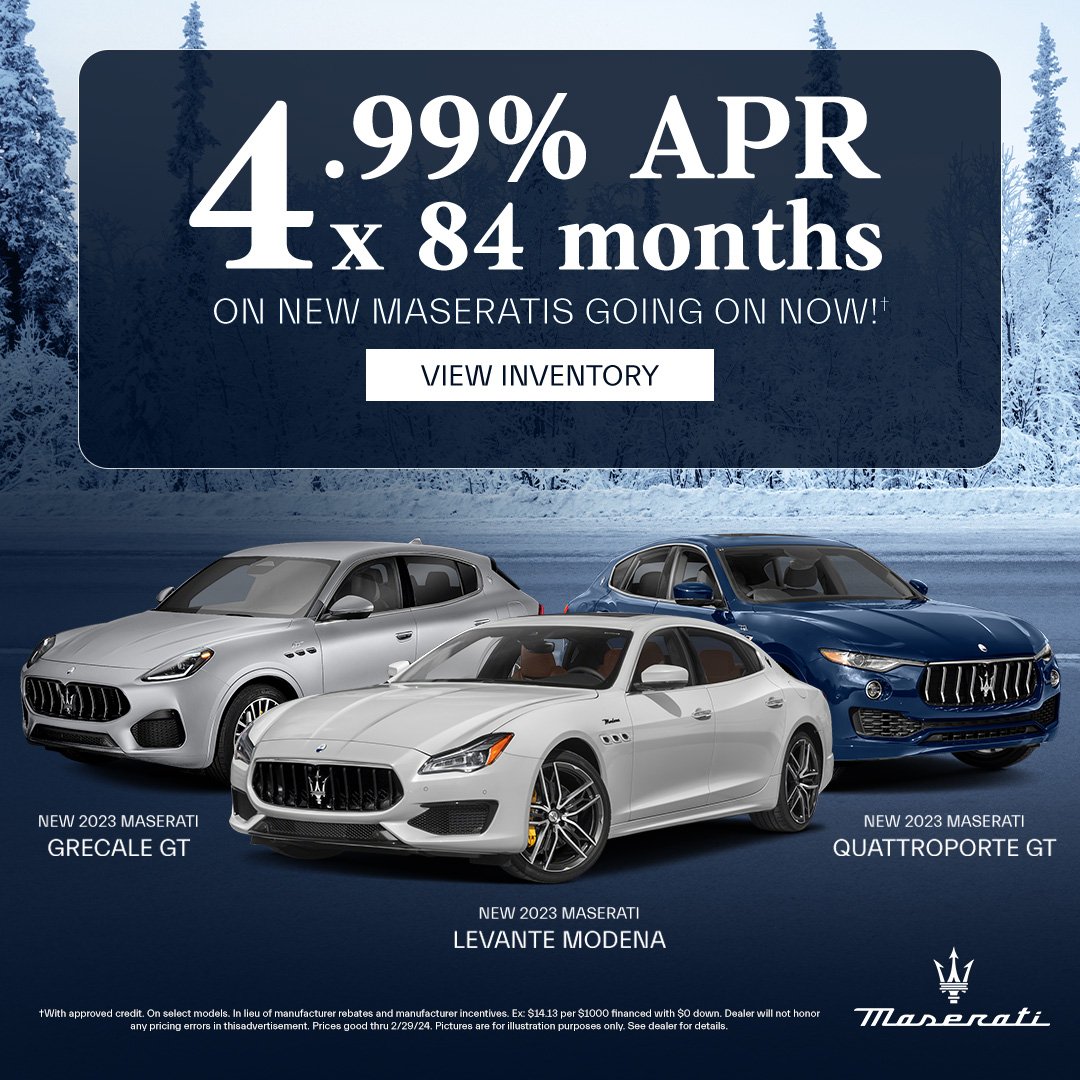 Lease a New 2023 Maserati Quattroporte GT for $1,199 a Month for 36 Months*