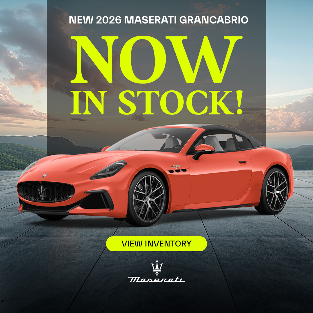 Maserati GranCabrio Now Available