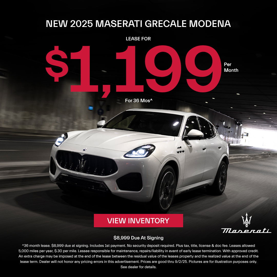 2025 Maserati Grecale Offer