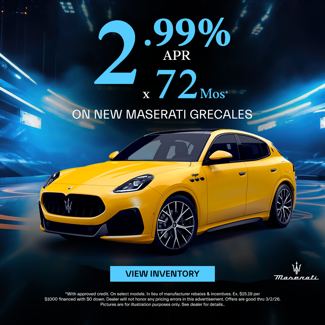 2025 Maserati Grecale Lease Offer