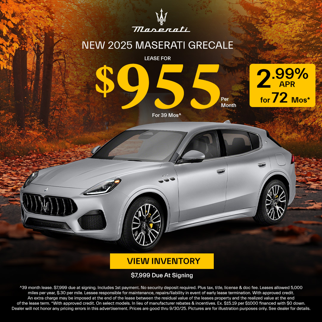2025 Maserati Grecale Offer