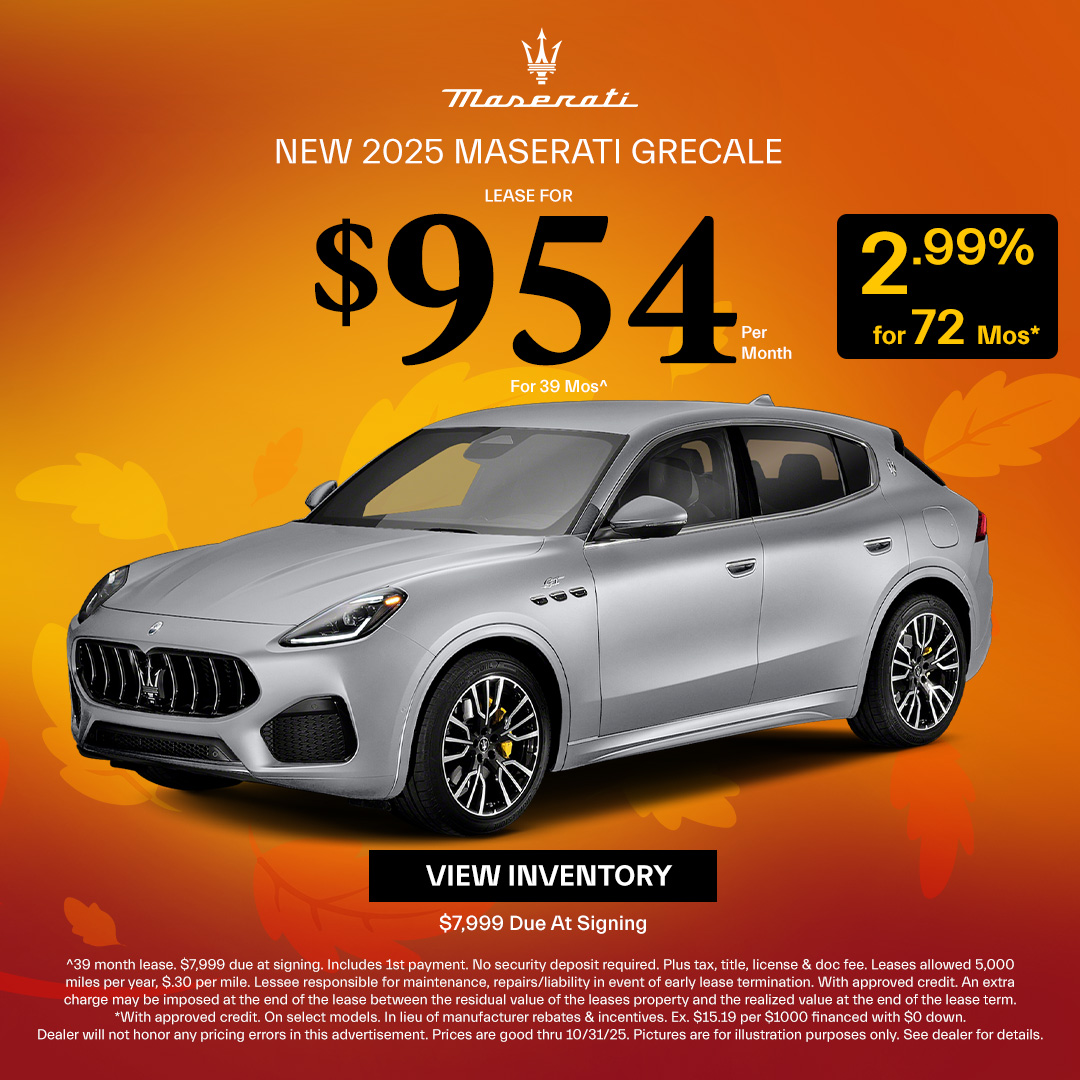 2025 Maserati Grecale Offer