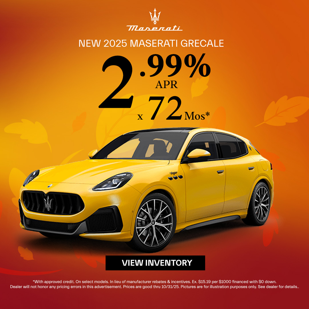 2025 Maserati Grecale Offer