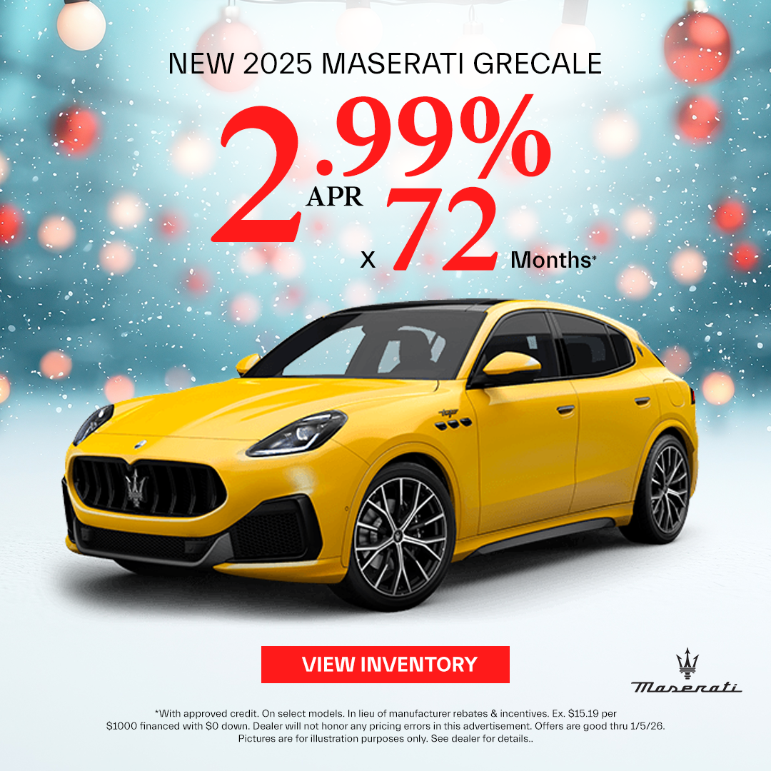 2025 Maserati Grecale Buy Offer