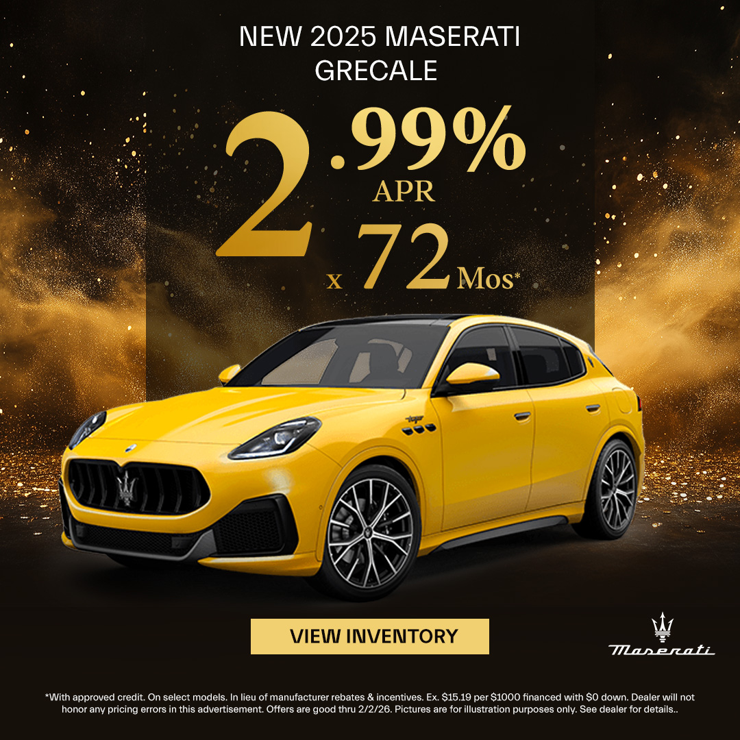 2025 Maserati Grecale Lease Offer