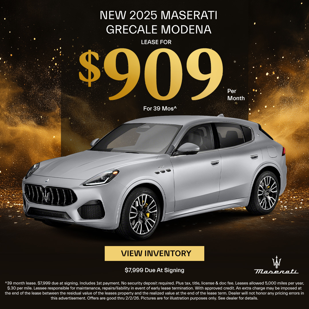 2025 Maserati Grecale Buy Offer