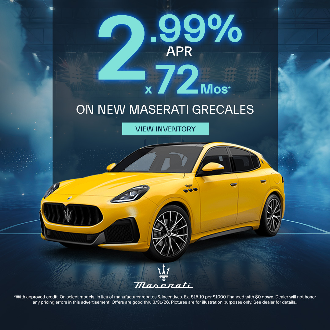2025 Maserati Grecale Lease Offer