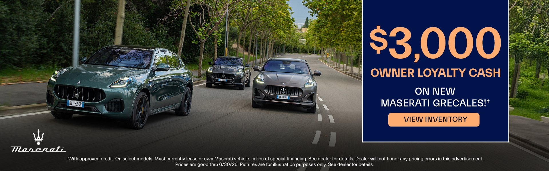 Maserati Grecale Bonus Cash Offer